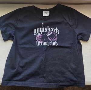 Gymshark Womens Black "Lifting Club" Tee